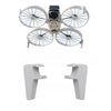 1 par de accesorios de soporte protector de cardán para soporte trasero de mejora de altura del tren de aterrizaje del dron DJI Flip