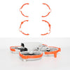 Para DJI Flip Drone con anillo de protección para trípode (naranja)
