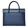 Bolso para computadora portátil de 14 pulgadas, liviano, maletín de mano simple para negocios (azul)