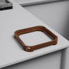 Soporte de escritorio de madera para disipación de calor MAC Mini M4, especificación: nogal