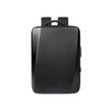 OUMANTU 966 Mochila para computadora portátil con bloqueo de contraseña tridimensional, resistente al agua y de gran capacidad (negra)