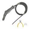 Juego de 7 piezas para Karcher SC4/SC2/SC3/CTK10/STK20, interruptor de control de manguera para limpiador a vapor (gris)