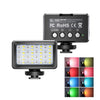 Luz de relleno SL-105RGB de 40 LED y 40 m de profundidad resistente al agua para cámaras deportivas