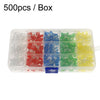 F5 500 piezas/caja LED 5 colores diodo emisor de luz conjunto en caja