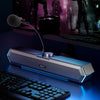 Altavoz con cable para computadora de escritorio Havit M19 con efecto de iluminación RGB, versión con micrófono Bluetooth