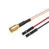 Cable adaptador de extensión de prueba RF SMB hembra a doble DuPont hembra RG316 (0,3 m)