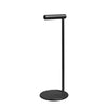 Soporte para auriculares de aleación de aluminio Soporte para auriculares con pantalla (negro)