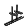 Soporte para tarjeta gráfica ajustable de aleación de aluminio FinalCool, posición del ventilador del chasis, soporte para gráficos de 8 cm, color negro