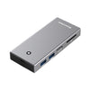 Caja de disco duro de doble protocolo Blueendless M.2 Nvme/Sata HUB USB2.0 x 2 + SD/TF2.0