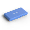Caja de almacenamiento a prueba de golpes e impermeable para SSD M.2 universal Blueendless M1 (azul)