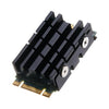 Disipador de calor de aluminio para unidad de estado sólido SSD M.2 2242 de FinalCool (negro)