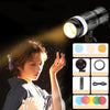 Foco de 275 W con 102 LED para fotografía de retrato, luz de relleno, enfoque ajustable, triple temperatura de color, enchufe de EE. UU.