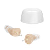 Mini audífono portátil CIC, invisible, recargable, amplificador de sonido (compatible con el color de la piel)