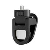 Luz de relleno universal con tornillo de 1/4" para teléfono móvil, GoPro, videoconferencia, portátil y PC (pequeña, plana, negra)