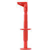 Gancho de sonda de pinza IC con conector banana de 4 mm, gancho telescópico universal para prueba de multímetro (rojo)