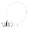 Lámpara LED de relleno para fotografía con transmisión en vivo, protección ocular para teléfono móvil, luz suave para selfies, especificaciones: 10 pulgadas (blanco)