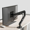 Soporte de escritorio para monitor de 15 a 32 pulgadas con resorte de gas ajustable (negro)