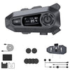 Auriculares Bluetooth con reducción de ruido para casco de motocicleta A1 IP67, resistentes al agua. Especificaciones: micrófonos suaves y duros.