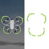 Protector de impacto para DJI Flip RCSTQ con anillo amortiguador antiarañazos y antigolpes (verde)