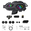 Intercomunicador con Bluetooth para casco de motocicleta C8Max, grabador de video HD. Especificaciones: micrófono integrado.