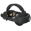 Diadema ajustable para Meta Quest 3/3S, sin presión facial, accesorios de correa para la cabeza de realidad virtual (negro)