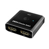 Conmutador bidireccional PWAY S6203H 8K 60 Hz, 2 entradas y 1 salida, compatible con HDMI (S6203H)