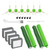 Juego de 14 piezas para aspiradoras iRobot Roomba serie i7/i7+/i3/E5/i3+/i4/i6/i6+i8 (cepillo principal, filtro y cepillo lateral con tornillos)