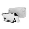 Para Nintendo Switch 2 PC + TPU Split Cover con conjunto de paneles Carcasa protectora (Blanco)