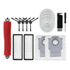 Accesorios 15 en 1 para aspiradora robot Roborock P10 Pro, cepillo lateral principal, filtro HEPA, bolsa para polvo, mopa y paño.