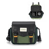 Bolso de hombro pequeño Cwatcun D99 para cámara, multifuncional, informal, con contraste de colores, ligero y de almacenamiento.