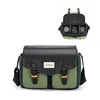 Bolso de hombro mediano Cwatcun D99 para cámara, multifuncional, informal, con contraste de colores, ligero y de almacenamiento.