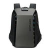 Mochila antirrobo Wiersaam WY1350 para hombre, ideal para viajes, con cierre de contraseña (gris espacial)