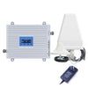Amplificador de señal para teléfono móvil de triple banda 900/1800/2100. Especificaciones: enchufe estadounidense (con cable de 10 m).
