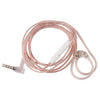 Cable universal para auriculares CVJ Dual Parallel de 2 pines y 0,78 mm S, con micrófono