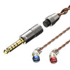 Cable de actualización para auriculares CVJ VS400 con conector de audio intercambiable de cobre libre de oxígeno, estilo: pin S de 4,4 mm