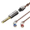 Cable de actualización para auriculares CVJ VS400 con conector de audio intercambiable de cobre libre de oxígeno, estilo: 4,4 mm x 0,75 mm
