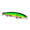 Señuelo de pececillo sumergido PROBEROS DW622 de 12,5 cm y 16 g, para pesca en el mar, cebo duro biónico de plástico (A)