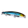 Señuelo de pececillo sumergido PROBEROS DW622 de 12,5 cm y 16 g, para pesca en el mar, cebo duro biónico de plástico (D)