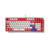 Teclado mecánico con cable iMICE GK-500 tipo C para juegos (rojo)