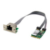 Tarjeta de red industrial SUNWEIT ST7206 M.2 A+E RTL8125BG de un solo puerto RJ45 2.5G de cuatro velocidades