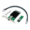 Tarjeta de red industrial SUNWEIT ST7331 M.2 X520DA1 10GbE de servidor óptico/SFP+