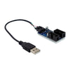 Concentrador de placa base SUNWEIT ST650 GL850 USB2.0 de 9 pines a puerto dual USB2.0 de 9 pines integrado