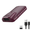 Escáner Bluetooth inalámbrico portátil de 1/2 código con clip trasero para teléfono celular NETUM E900
