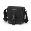 Cwatcun D186 - Bolso bandolera ligero y pequeño para cámara, resistente a arañazos, portátil y de almacenamiento (negro)