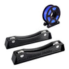 Soporte ajustable para filamento de impresora 3D para bobinas FDM universales PLA/ABS con diseño antienredos (negro)