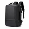WEIXIER B759 - Bolso de hombro expandible para hombre, mochila para portátil de gran capacidad (negro)