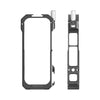 Jaula metálica para conejos con succión magnética, marco protector horizontal y vertical para Insta360 X3 HEPAIL AC62
