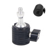Adaptador universal de mini cabezal esférico Q2-B de 3/8 hembra a 1/4 macho para trípode de cámara de teléfono móvil de aleación de aluminio.