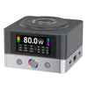 Cargador inalámbrico inteligente RELIFE Q7 de 6 puertos y 15 W, compatible con múltiples protocolos de carga, enchufe estadounidense