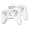 Para Switch 2, soportes de manija izquierda y derecha, manija simple (blanca)